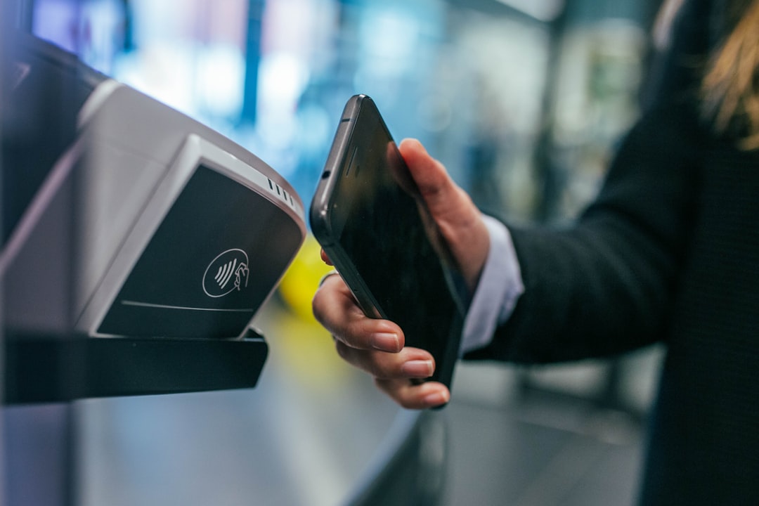smartphone payment screen