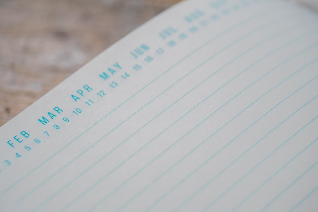 roadmap planning notebook calendar