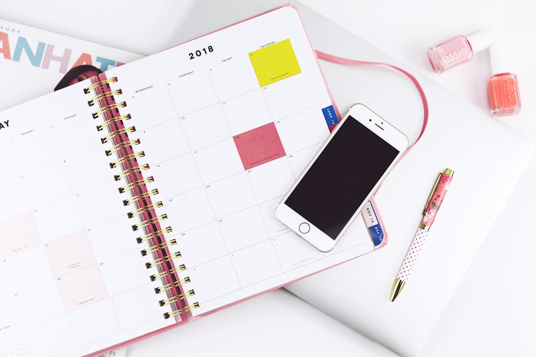 calendar schedule planning smartphone