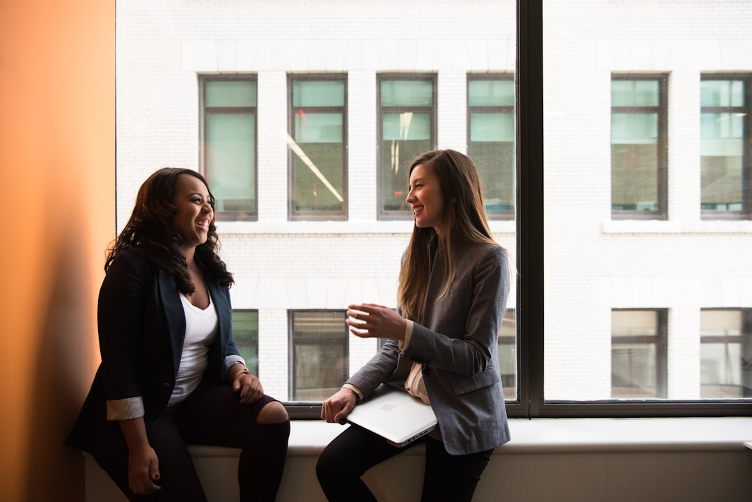 woman relaxed comfortable conversation