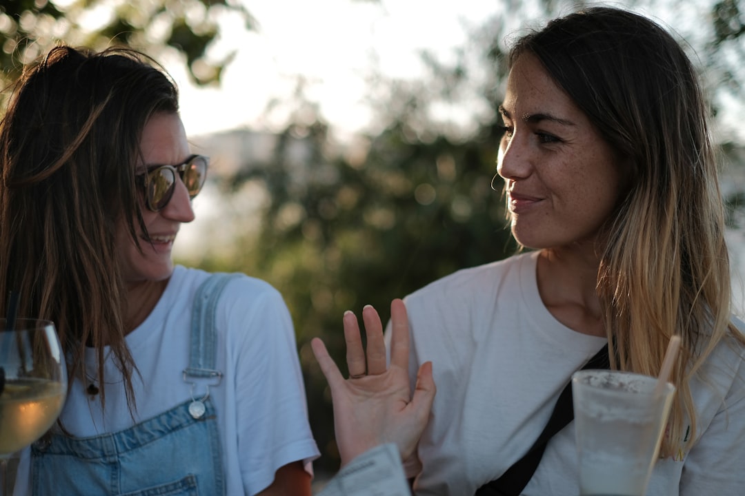 women friends talking honest conversation