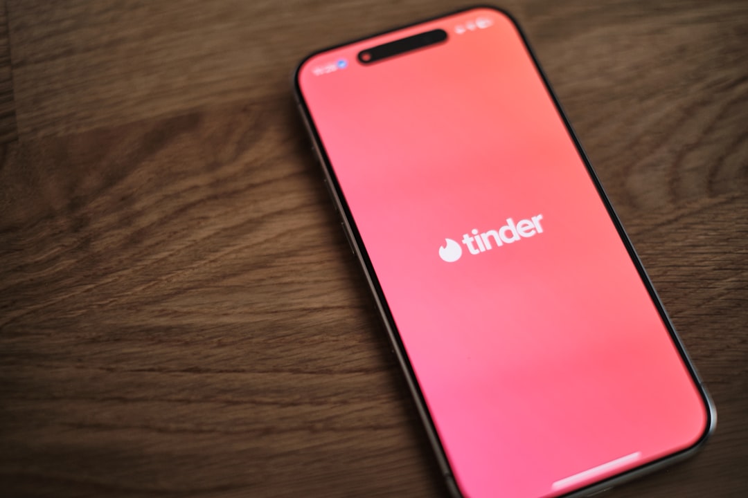 smartphone dating app screen