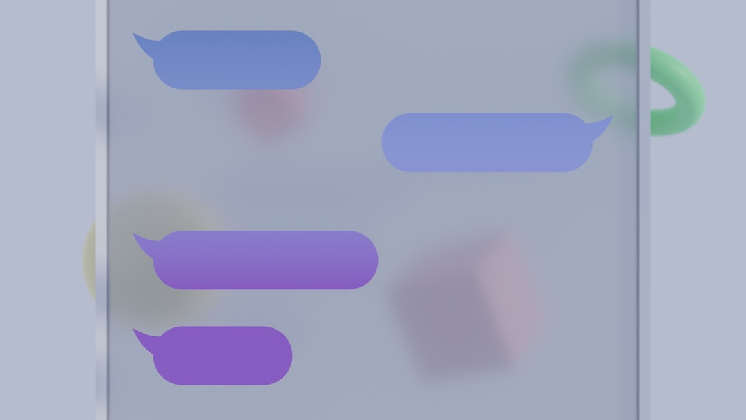 smartphone chat screen messages