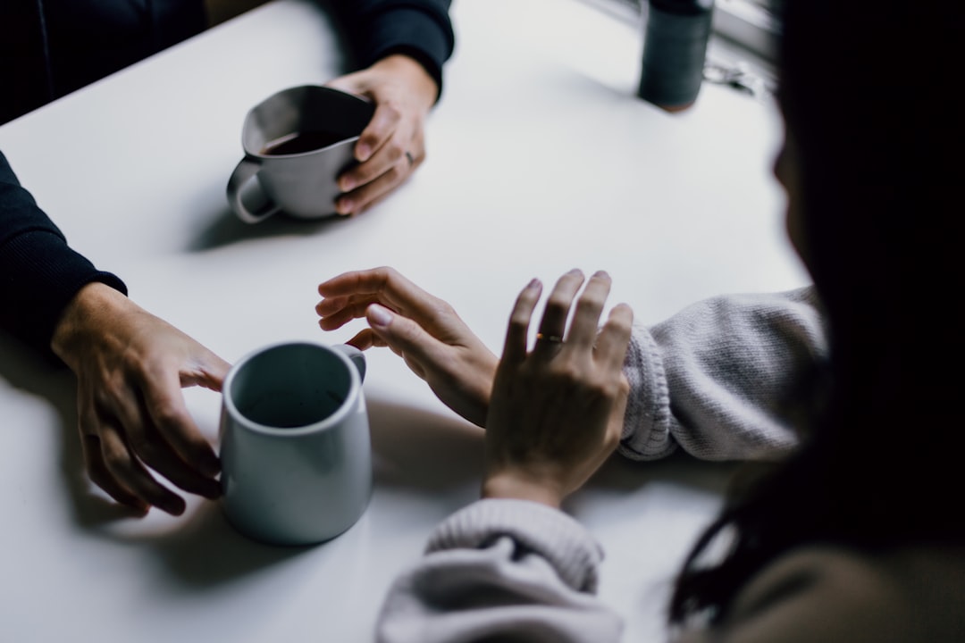 couple coffee conversation