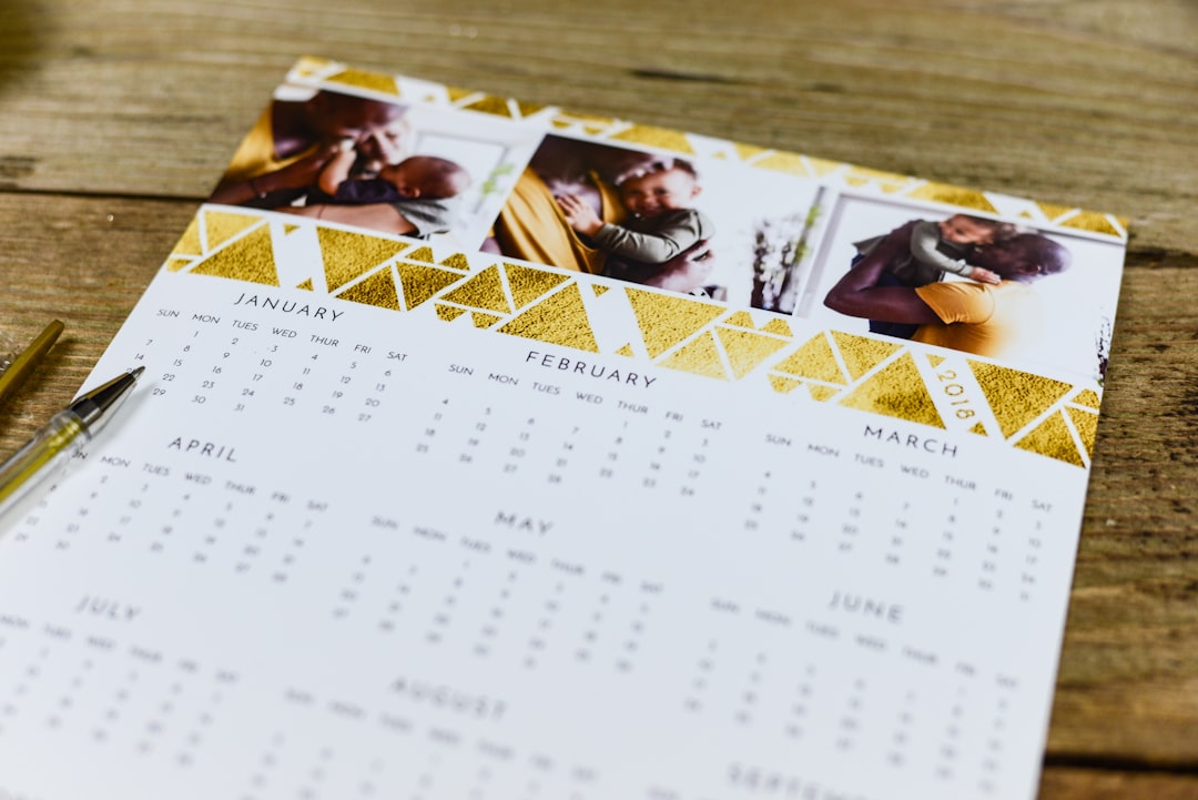 calendar timeline relationship months