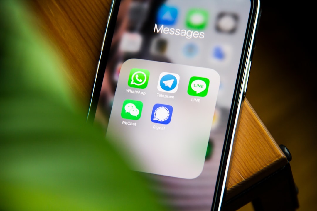 messaging app interface