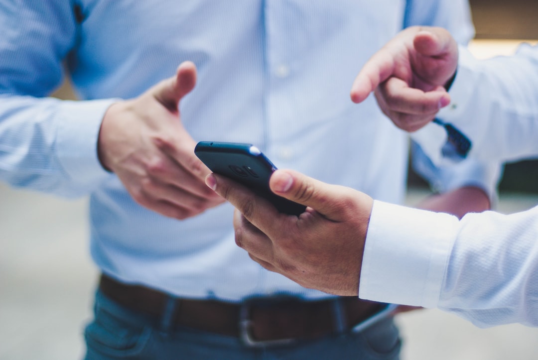 two smartphones decision making