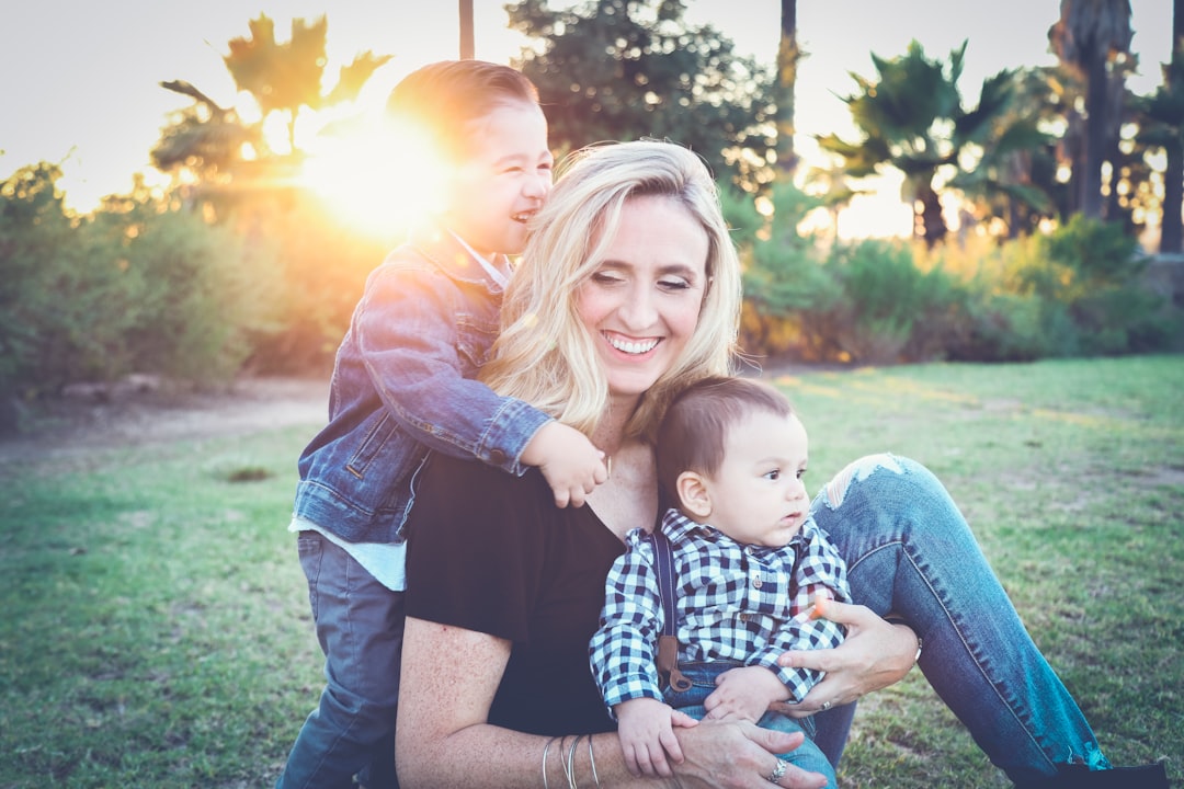 mother child park weekend