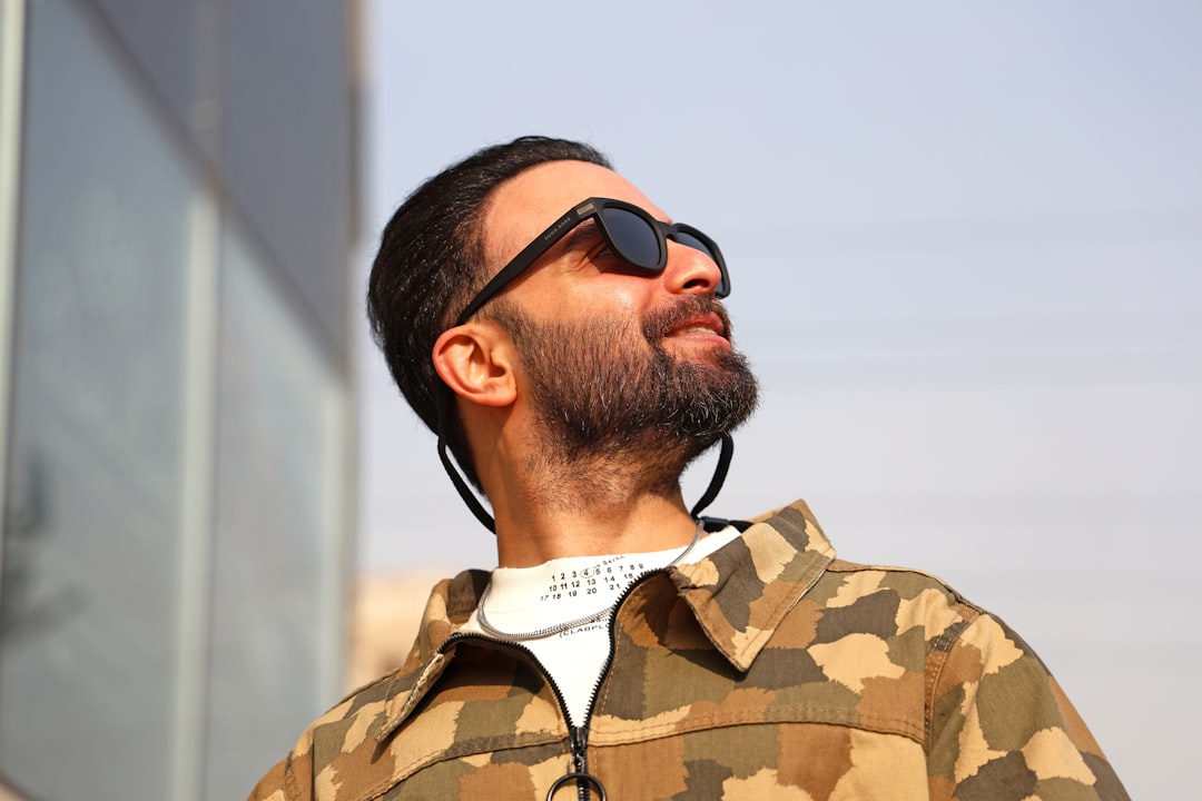 casual portrait photography outdoor man