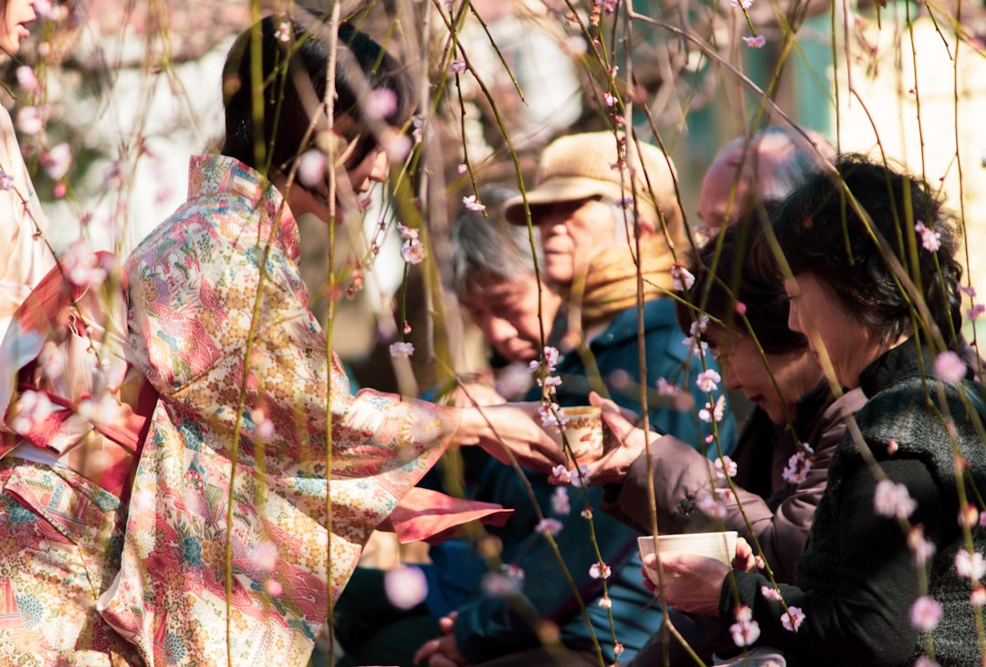 japanese couple engagement ring happy