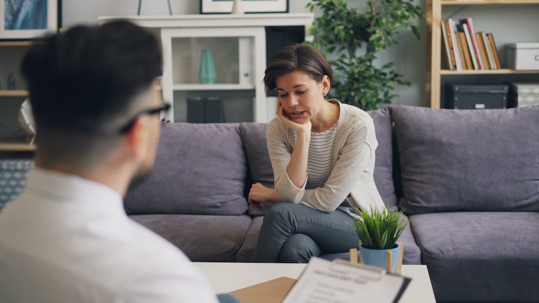 young man consultation marriage agency