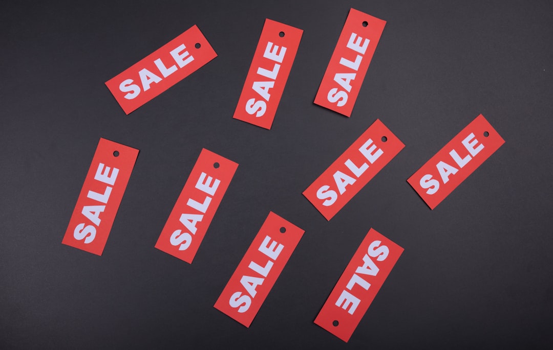 discount price tag shopping deals