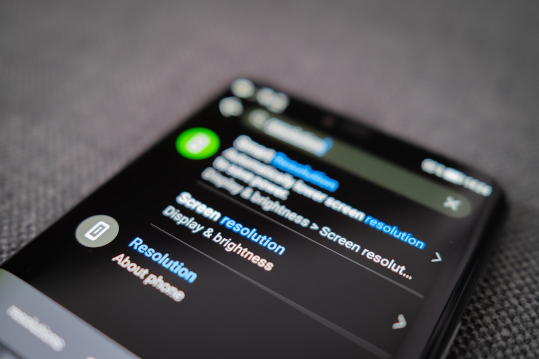 waiting phone message notification dark