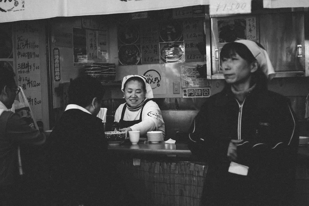 japanese woman cafe profile