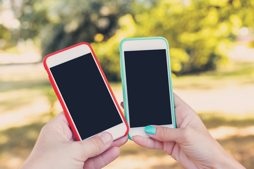 two smartphones dating app comparison