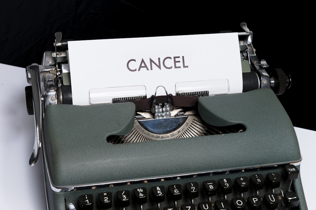 calendar reminder subscription cancel