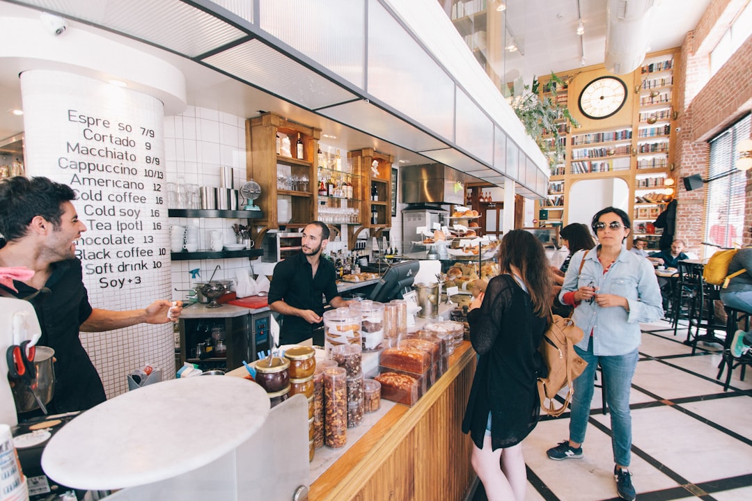 coffee shop first date meeting caution