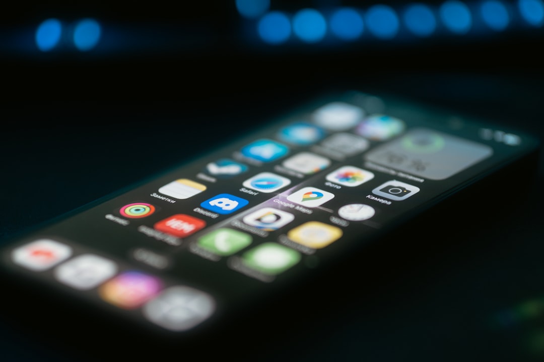 dating app icons on phone screen