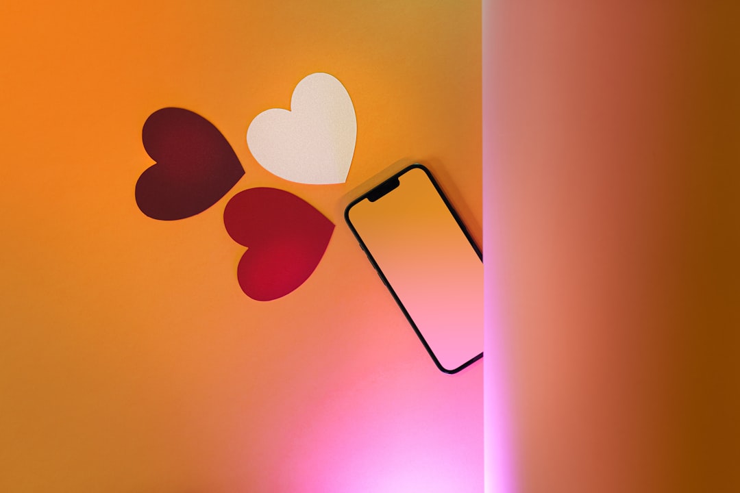smartphone dating apps icons