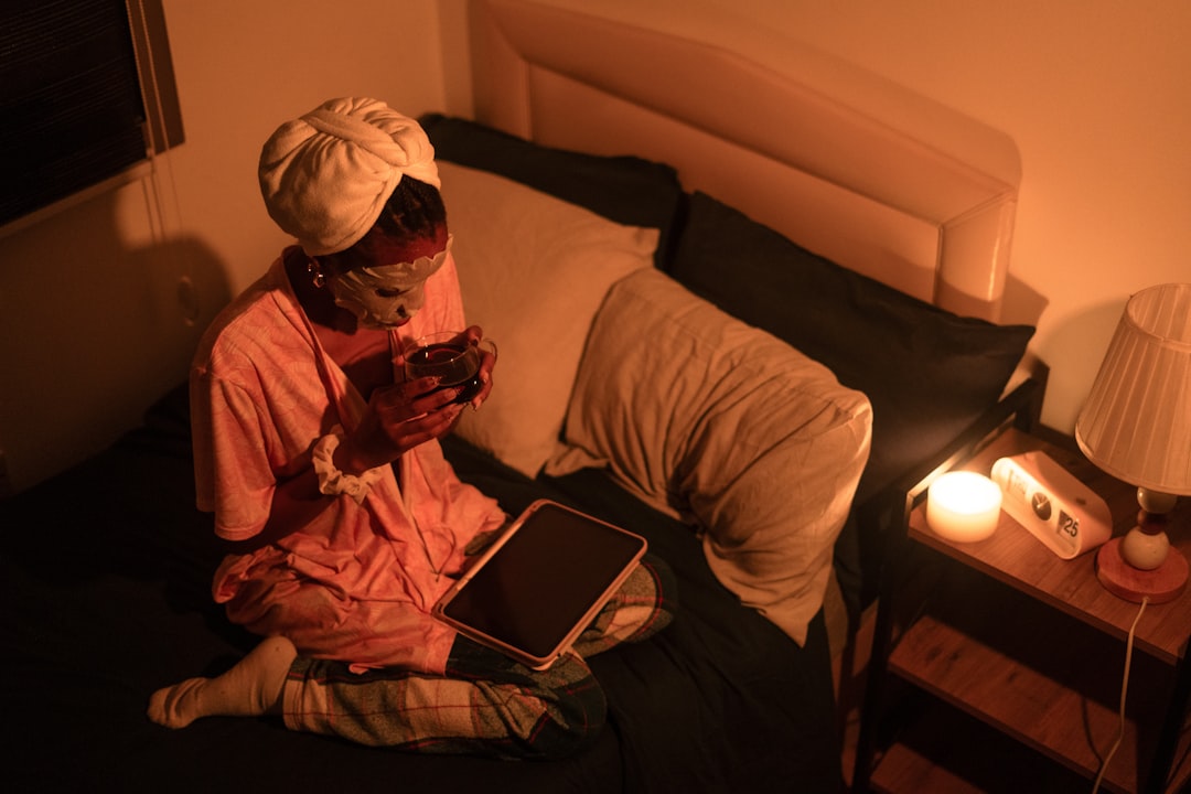 japanese woman calculating budget at home night