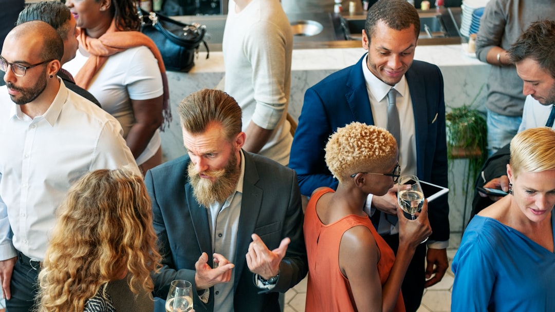 professional networking dinner event