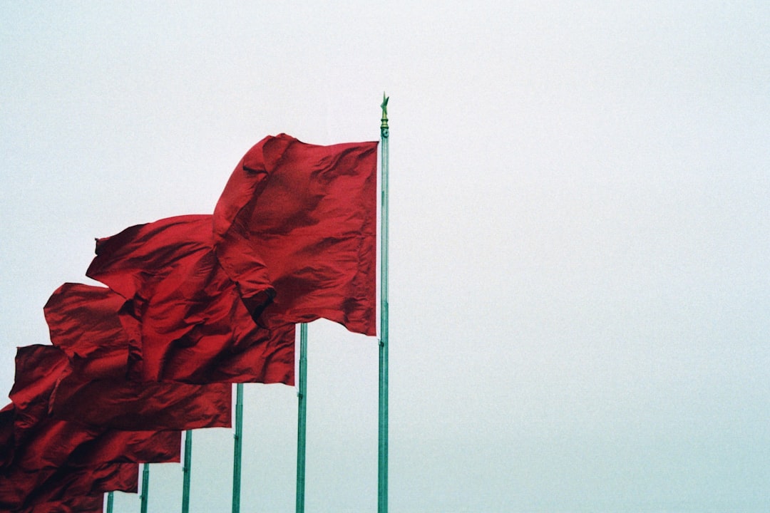 warning red flag caution