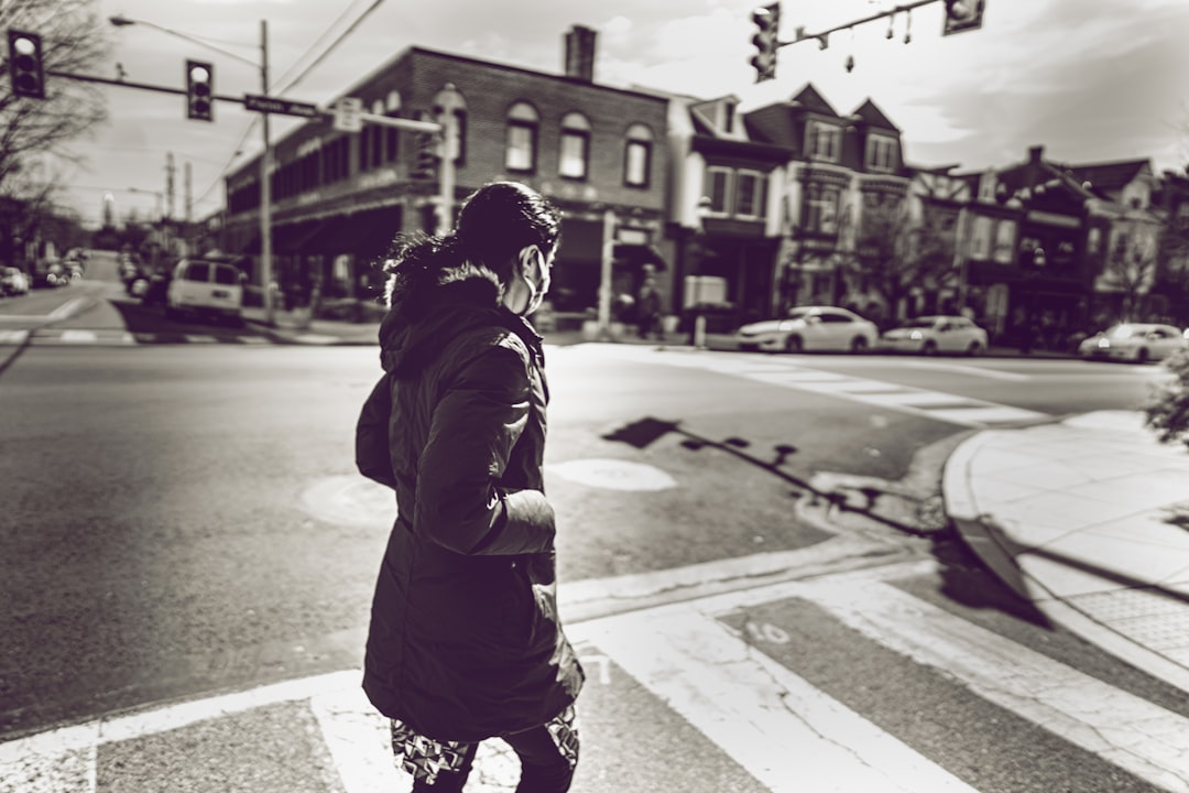 woman at crossroad decision thinking