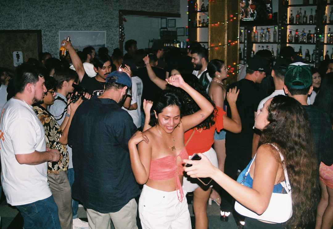 large social party crowd venue