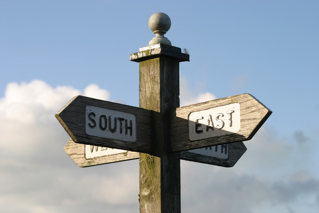 three paths signpost decision direction
