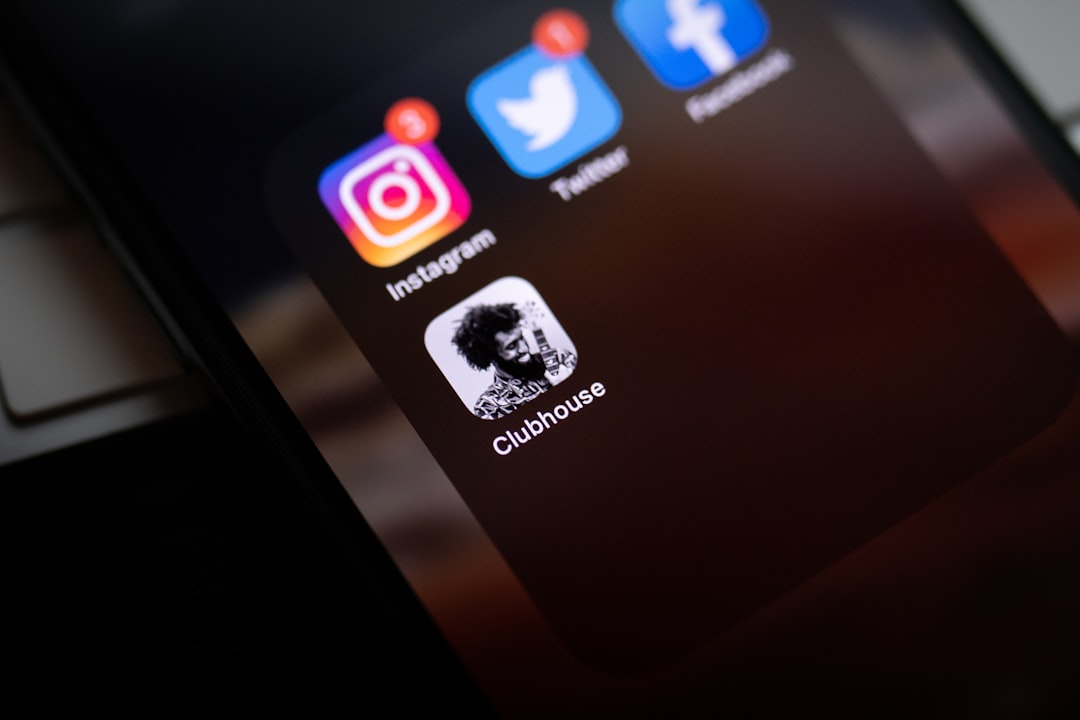 dating apps on smartphone screen