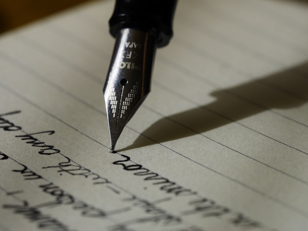 handwritten letter personal touch