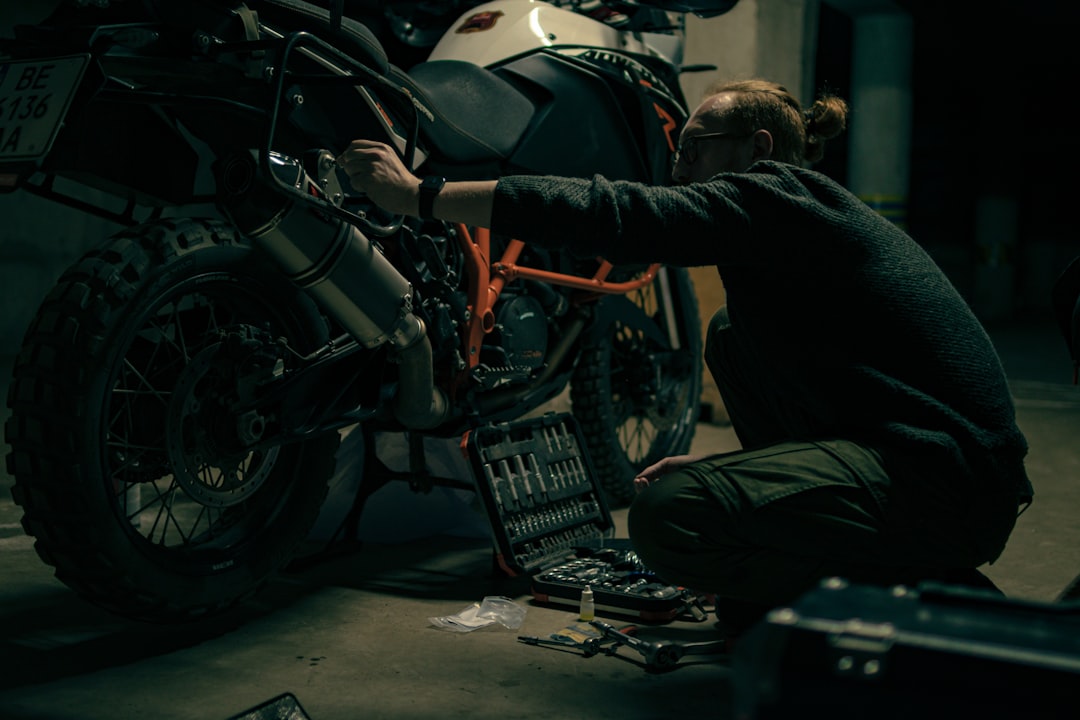 motorcycle repair hobby workshop