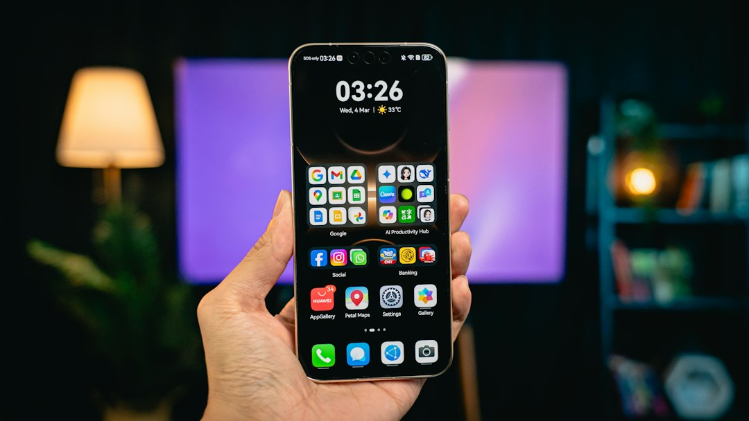 two apps on smartphone home screen