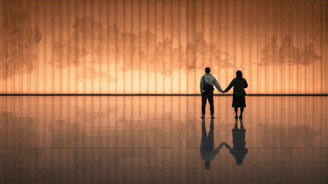 couple values matching concept illustration