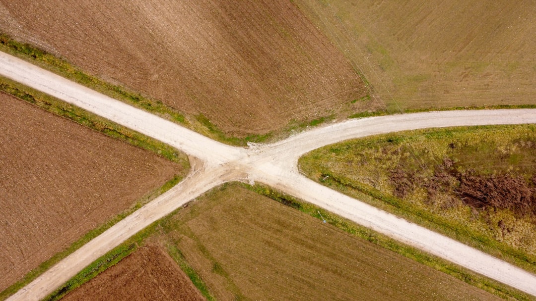 two paths choice crossroad