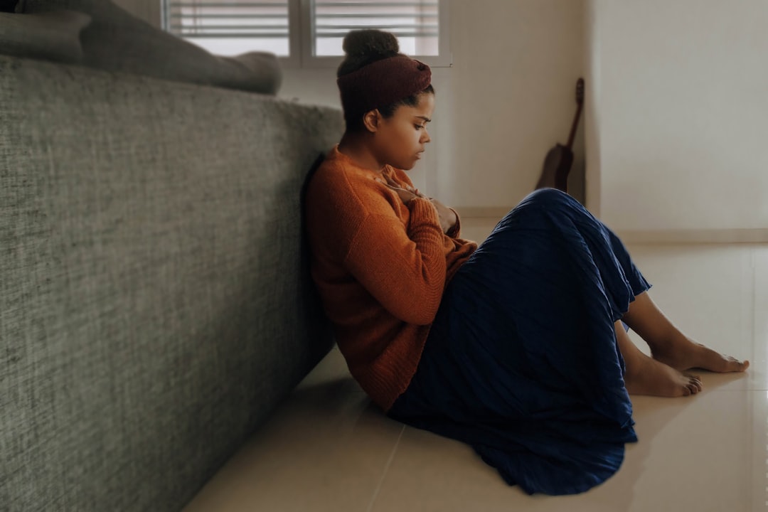 person waiting phone notification anxious