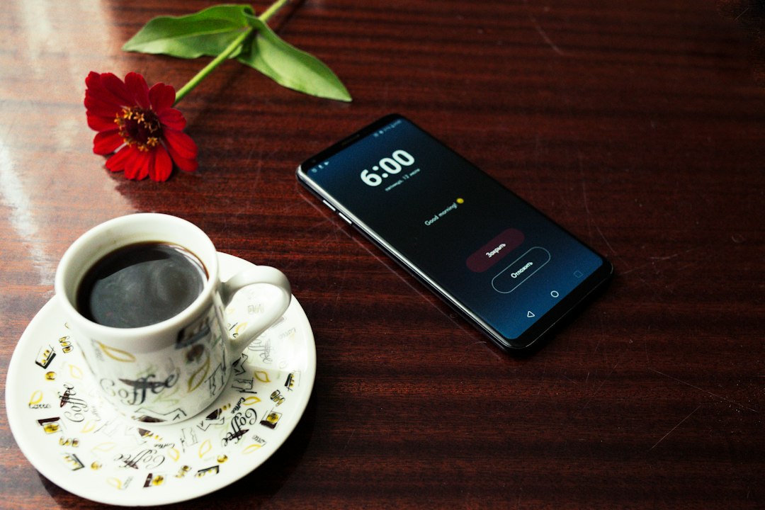 smartphone notifications turned off calm morning